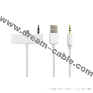 High Quality Car Audio Aux Cable for iPhone 5